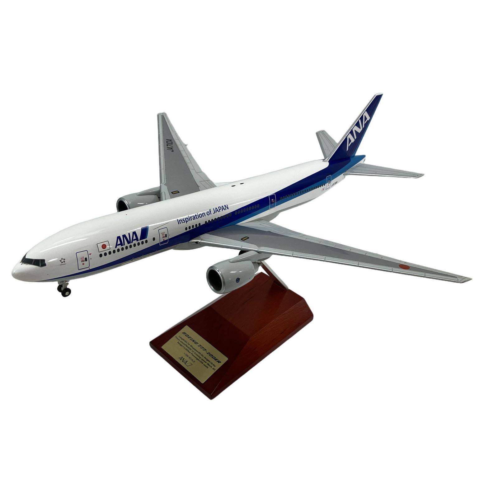ANA BOEING 777-200ER NH20124 JA710A 全日空商事 アナ プラモデル 飛行機 中古 美品 W11161680