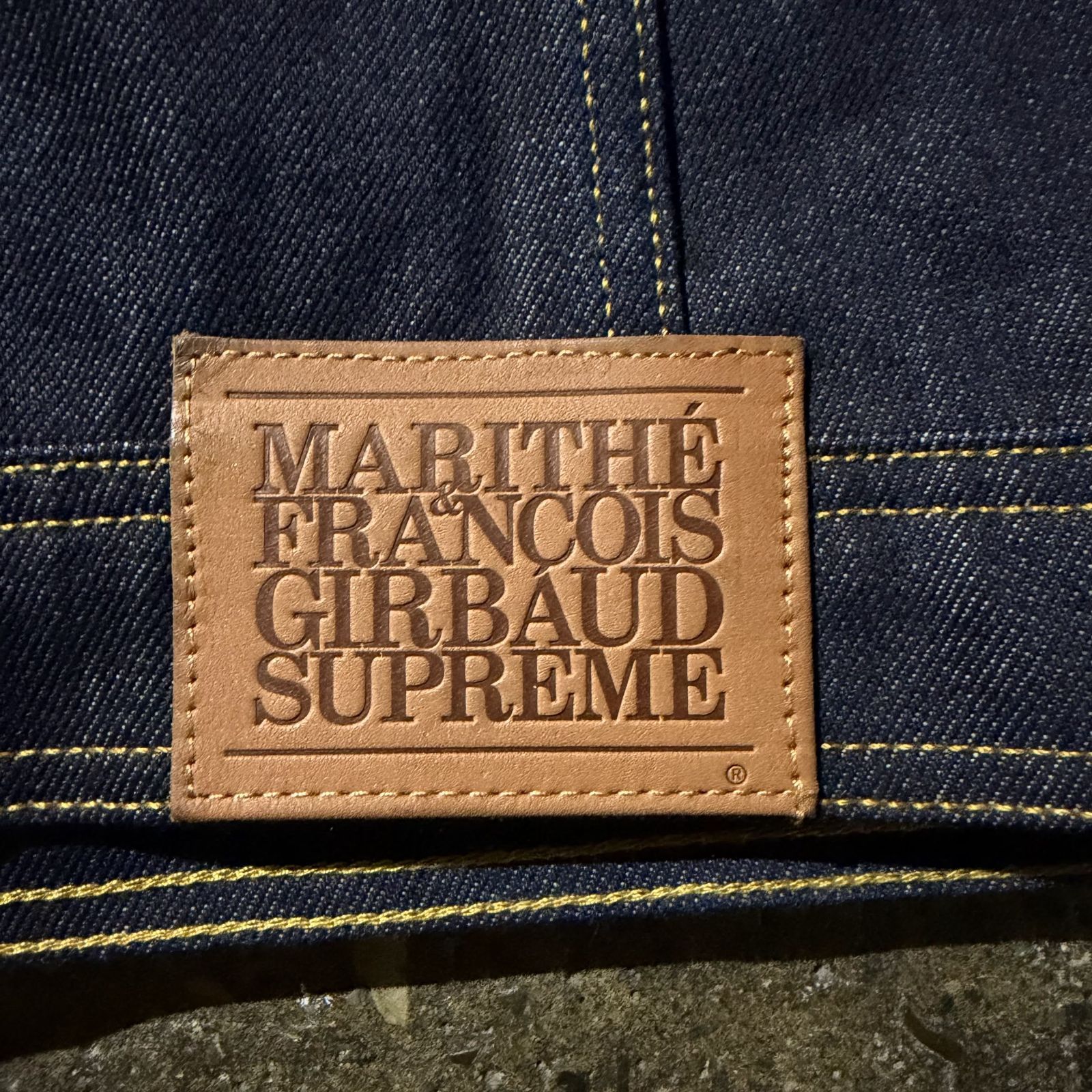 Supreme x Marithé + François Girbaud 25ss X-Seam Denim Trucker