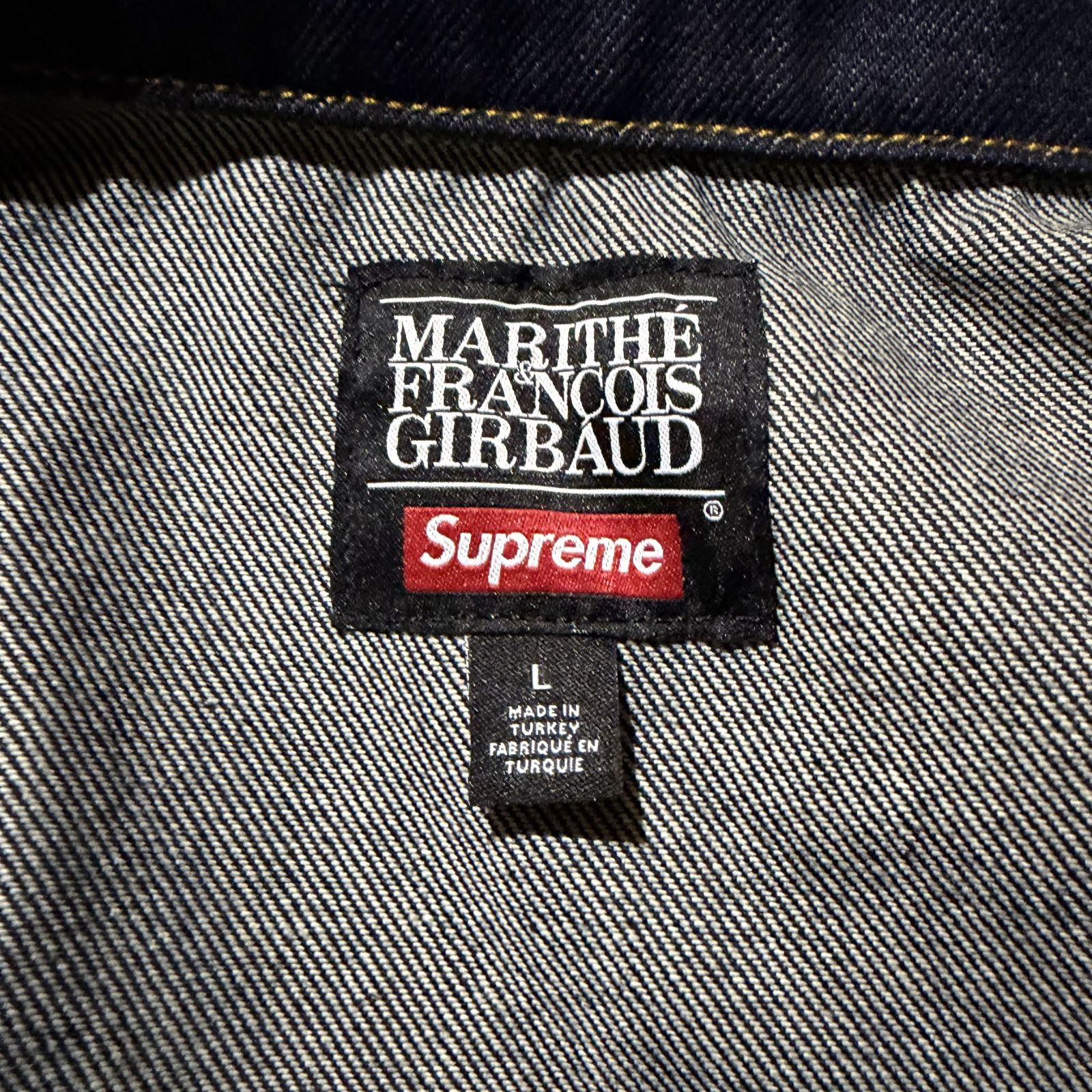 Supreme x Marithé + François Girbaud 25ss X-Seam Denim Trucker 