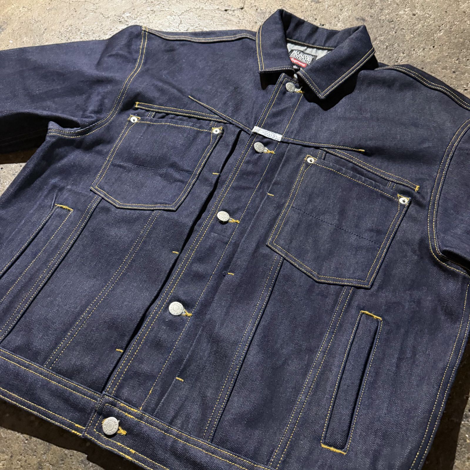 Supreme x Marithé + François Girbaud 25ss X-Seam Denim Trucker 