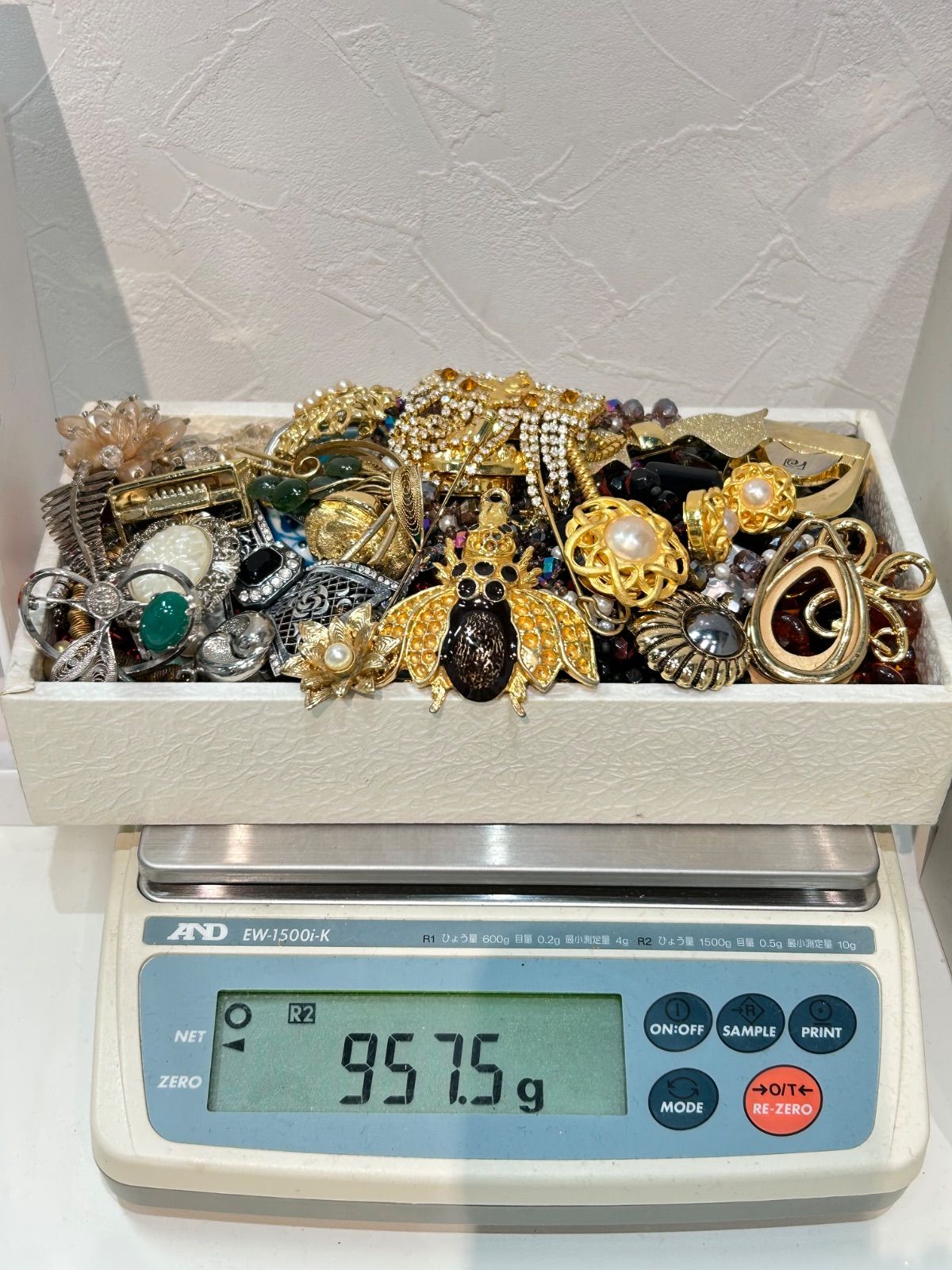 メッキ、イミテーションアクセサリー他　まとめ957.5g 【管理番号K4114】