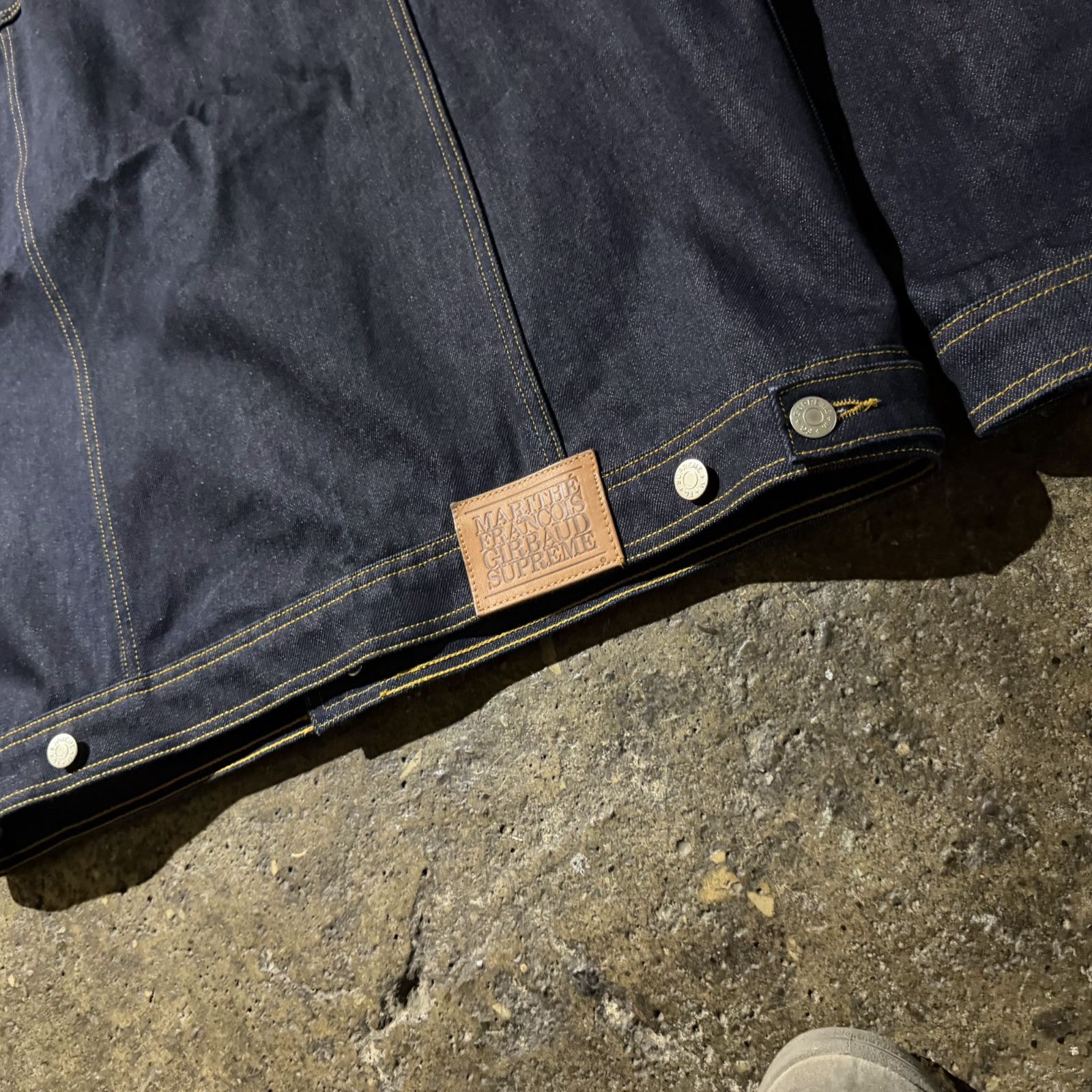 Supreme x Marithé + François Girbaud 25ss X-Seam Denim Trucker 