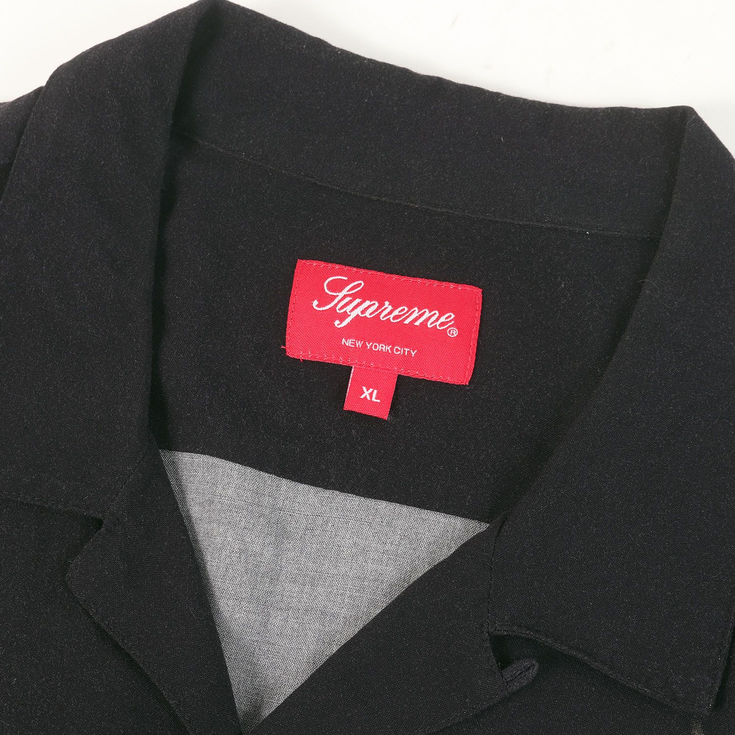 Supreme シュプリーム シャツ ブラック 黒 サイズ:XL | 20AW フェイス