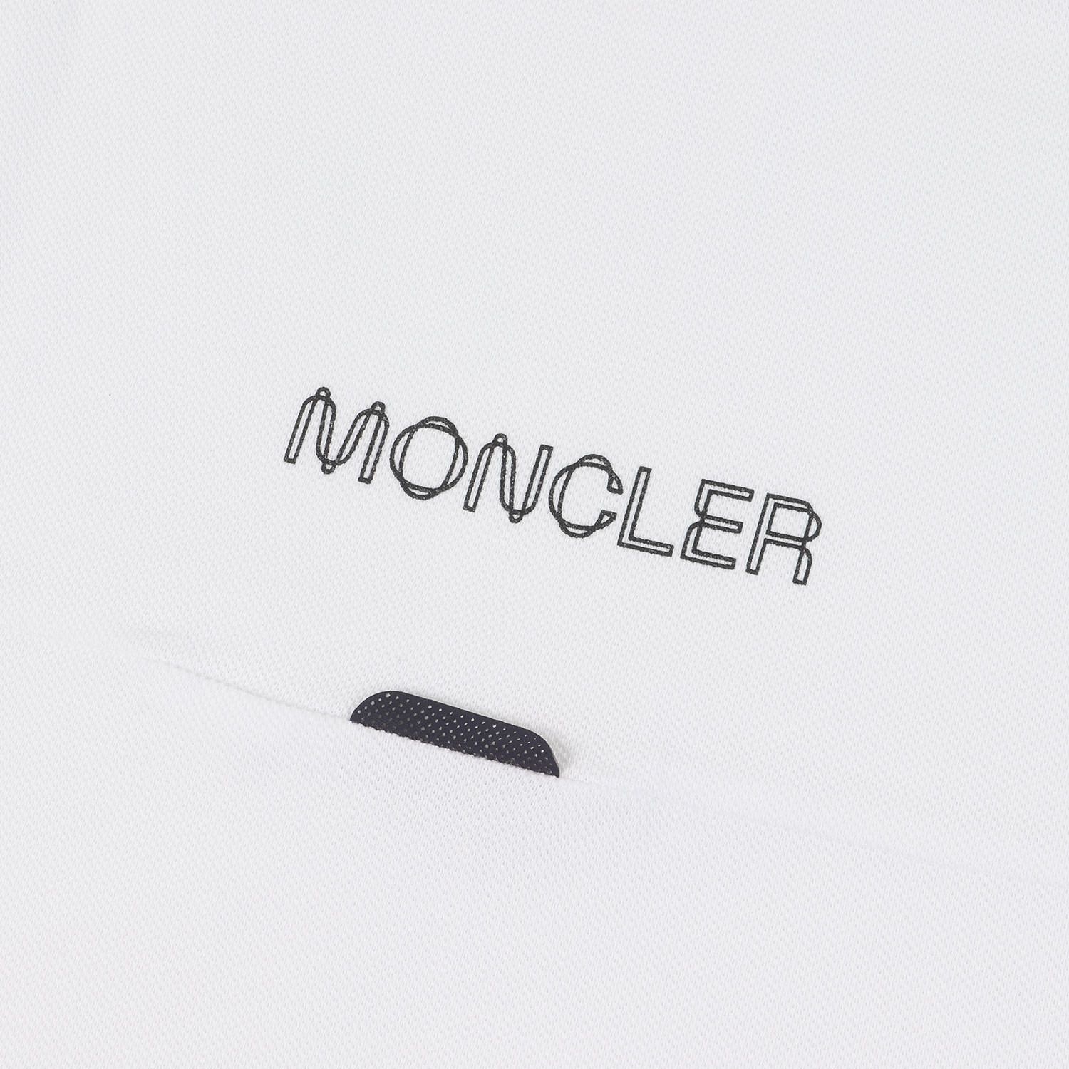 美品】MONCLER モンクレール ポロシャツ ホワイト 白 サイズ:M | 24SS