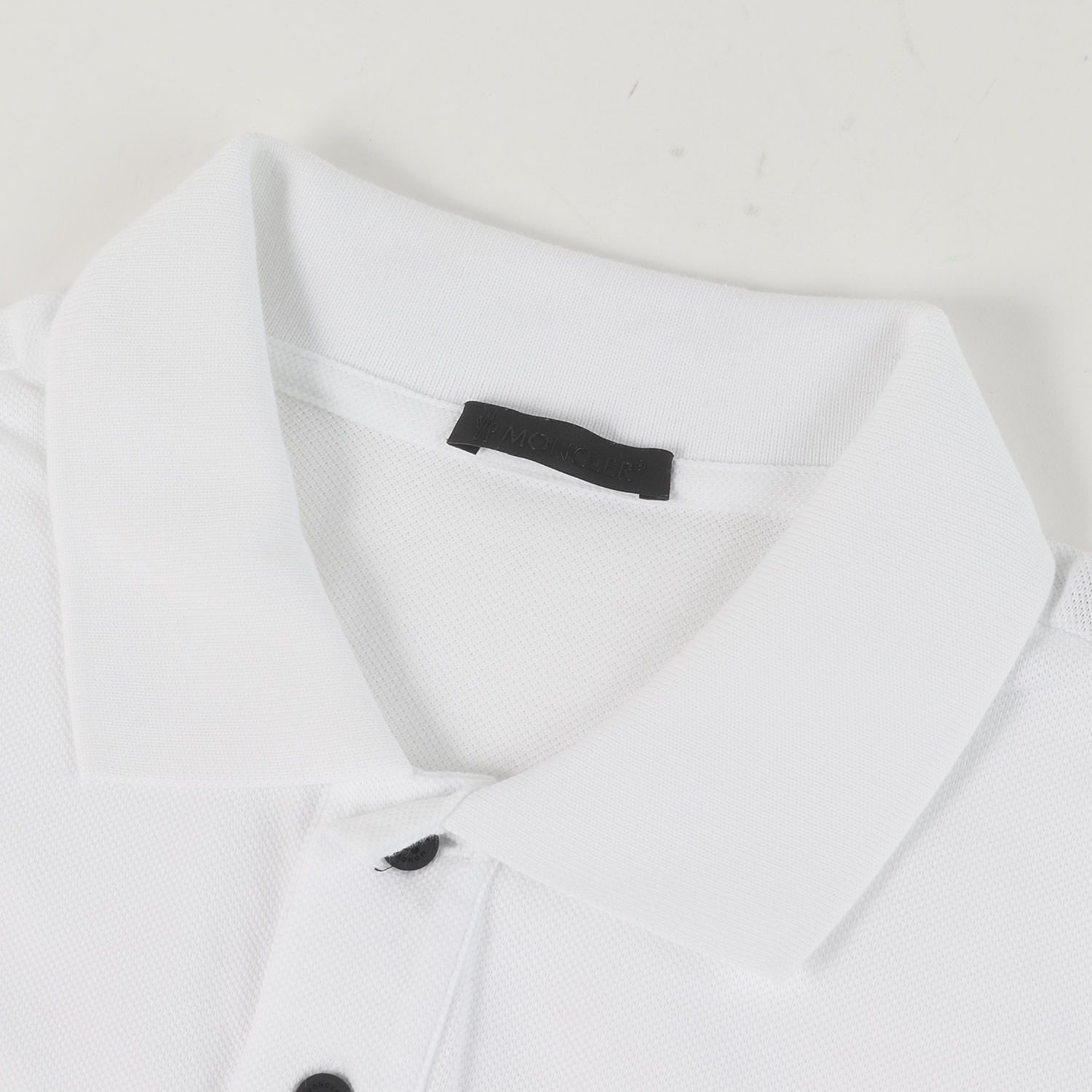美品】MONCLER モンクレール ポロシャツ ホワイト 白 サイズ:M | 24SS