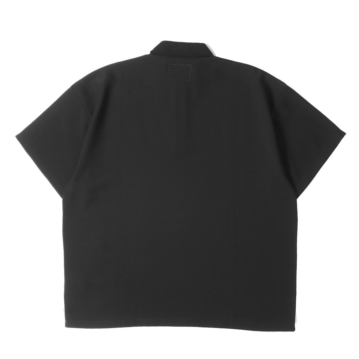 美品】WTAPS ダブルタップス ポロシャツ ブラック 黒 サイズ:L | 23SS 