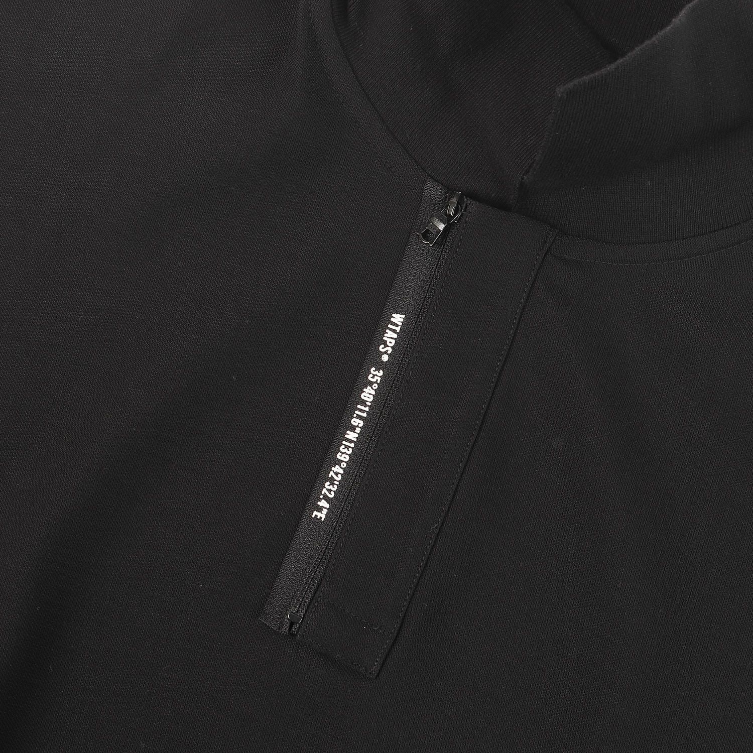 美品】WTAPS ダブルタップス ポロシャツ ブラック 黒 サイズ:L | 23SS 
