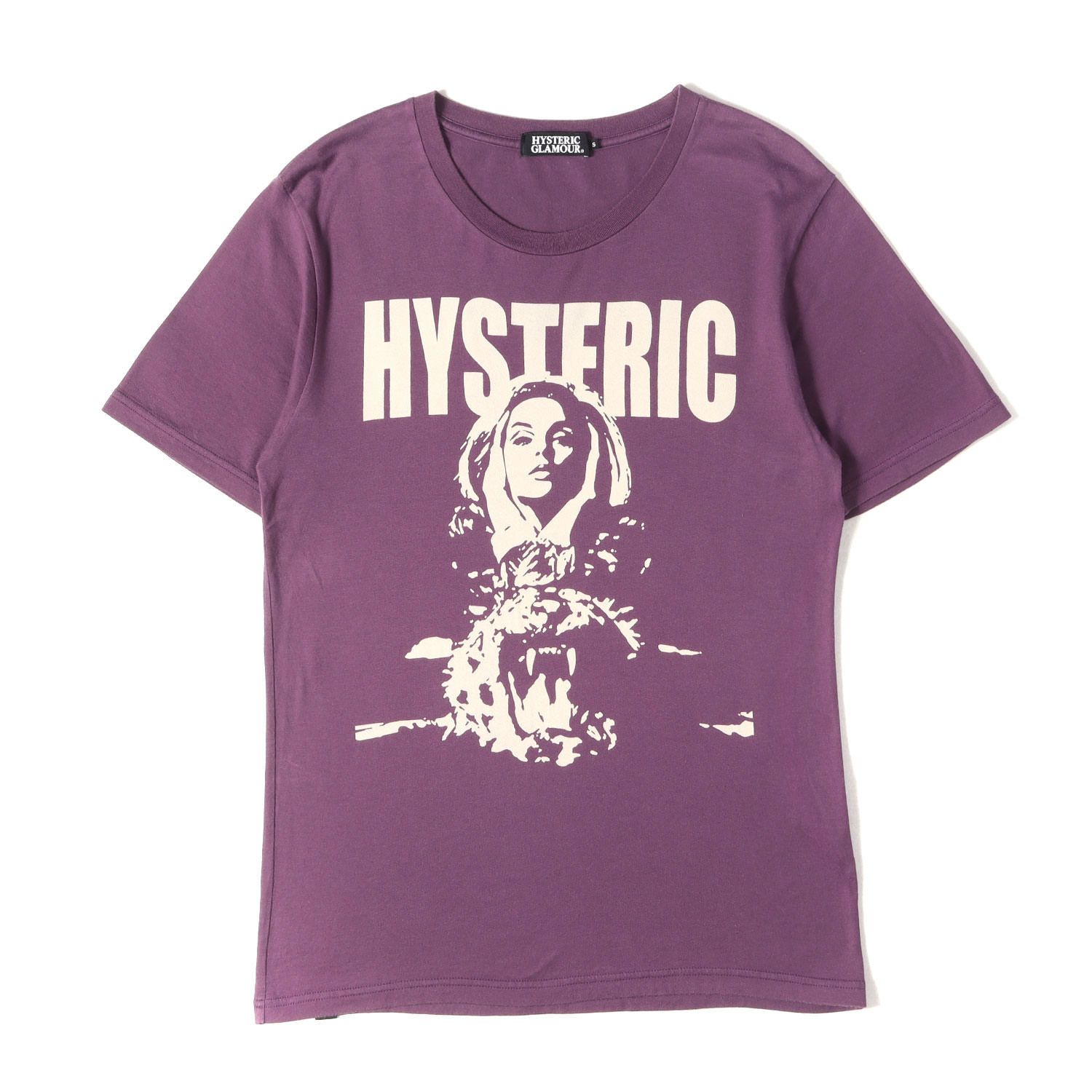 HYSTERIC GLAMOUR ヒステリックグラマー Tシャツ ダークパープル 