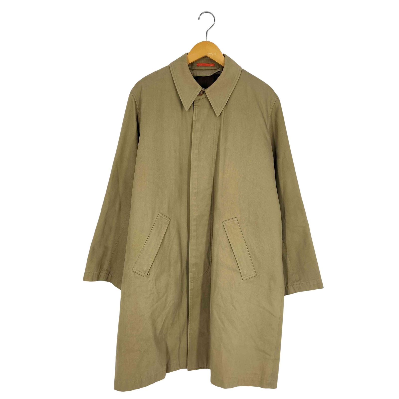ポールスミス Paul Smith 玉虫 キルティング ライナー付き モールスキン ステンカラーコート メンズ import:M