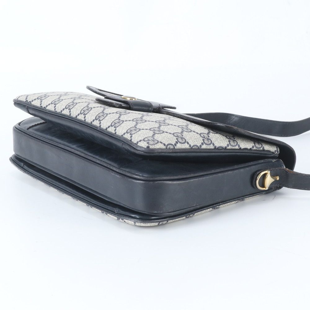 オールド グッチ GG スプリーム ヴィンテージ レザー 2WAY ショルダー