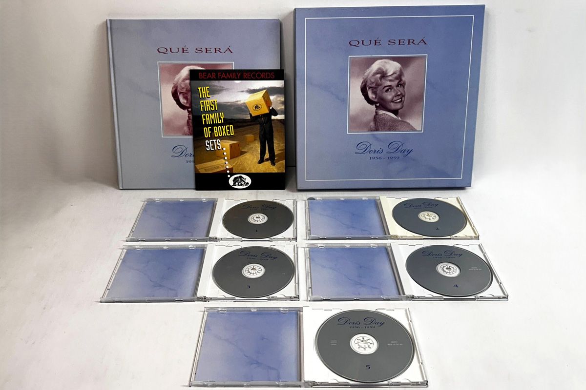 5discs CD Doris Day Que Sera, Doris Day 1956 - 1959 BCD15797EK BEAR FAMILY /01900