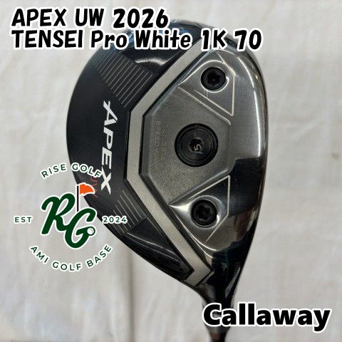 中古】ユーティリティ キャロウェイ APEX UW 2026◇TENSEI Pro White