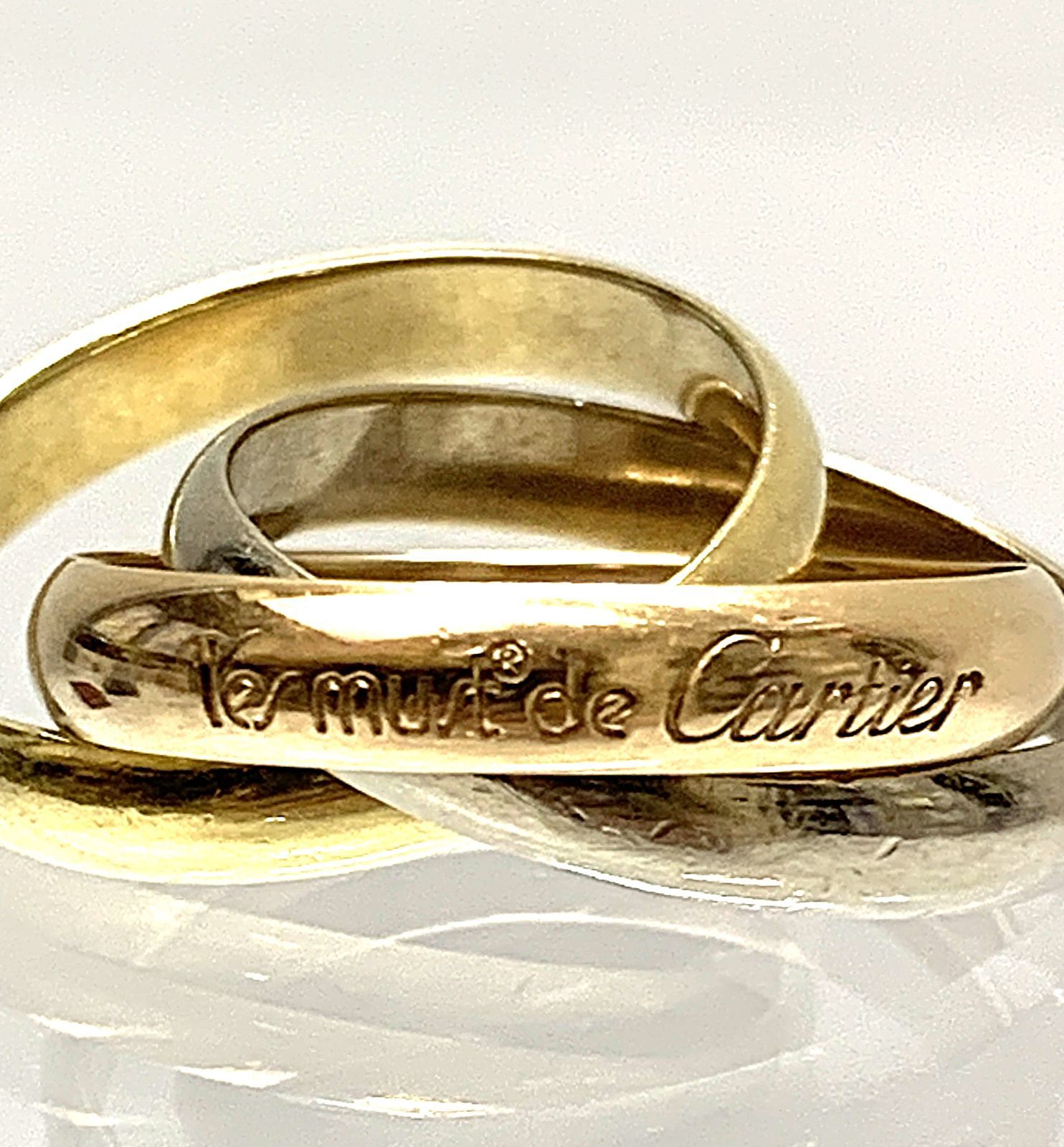 カルティエ CARTIER トリニティリング リング・指輪 ジュエリー K18 