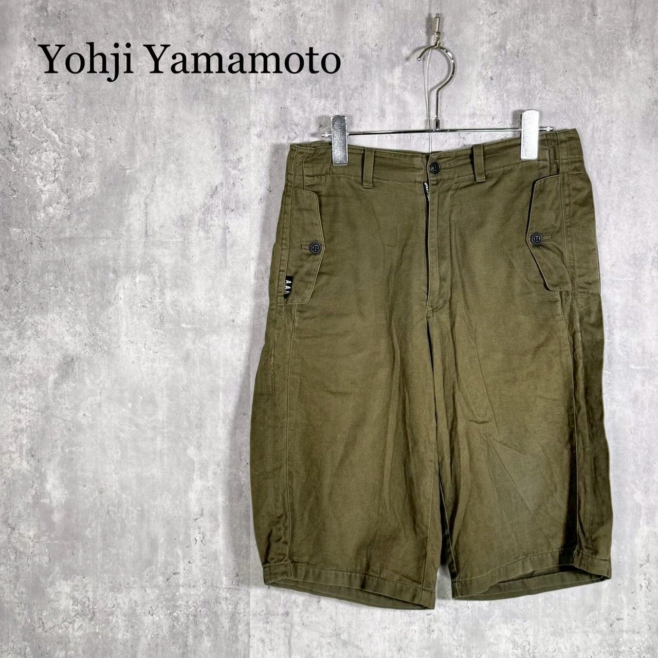 Yohji Yamamoto』ヨウジヤマモト（M）A.A.R コットンミリタリー