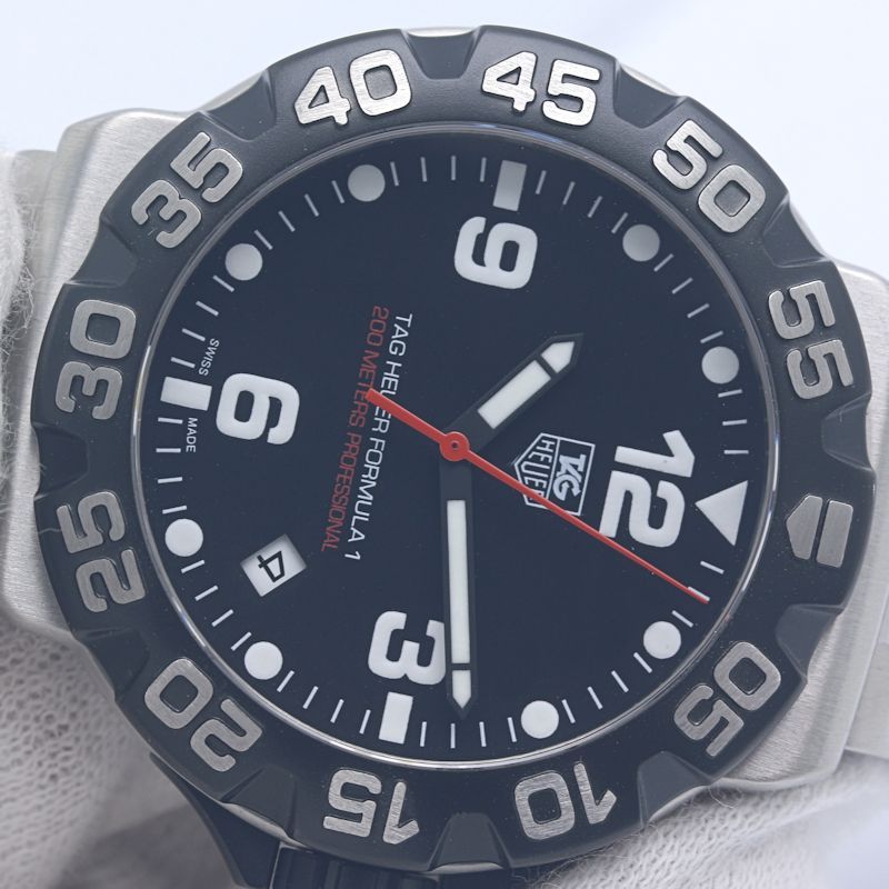 TAG HEUER タグホイヤー フォーミュラ1 デイト WAH1110.BA0858 【磨き