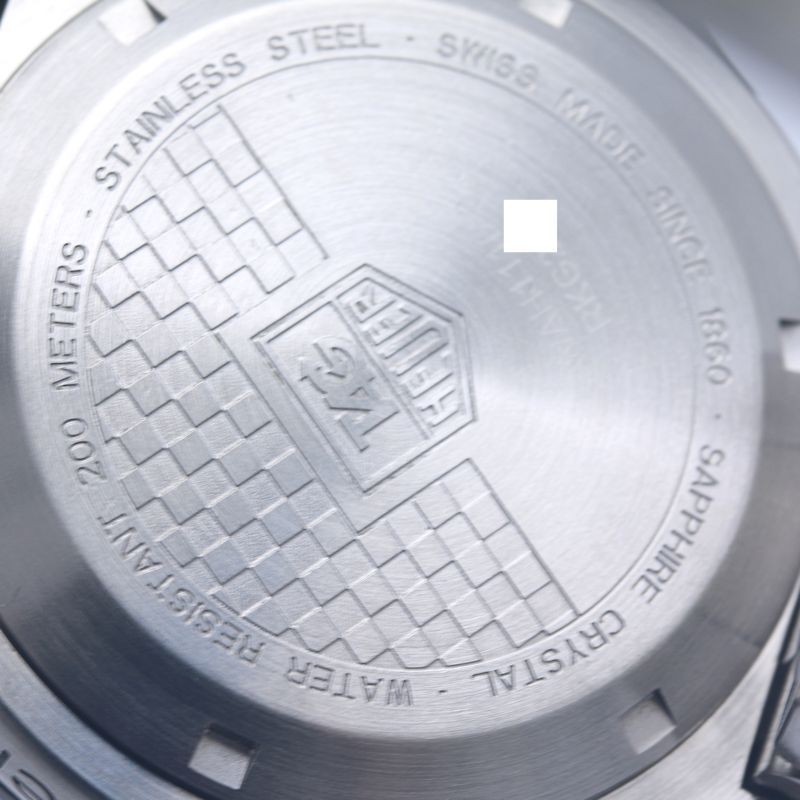 TAG HEUER タグホイヤー フォーミュラ1 デイト WAH1110.BA0858 【磨き