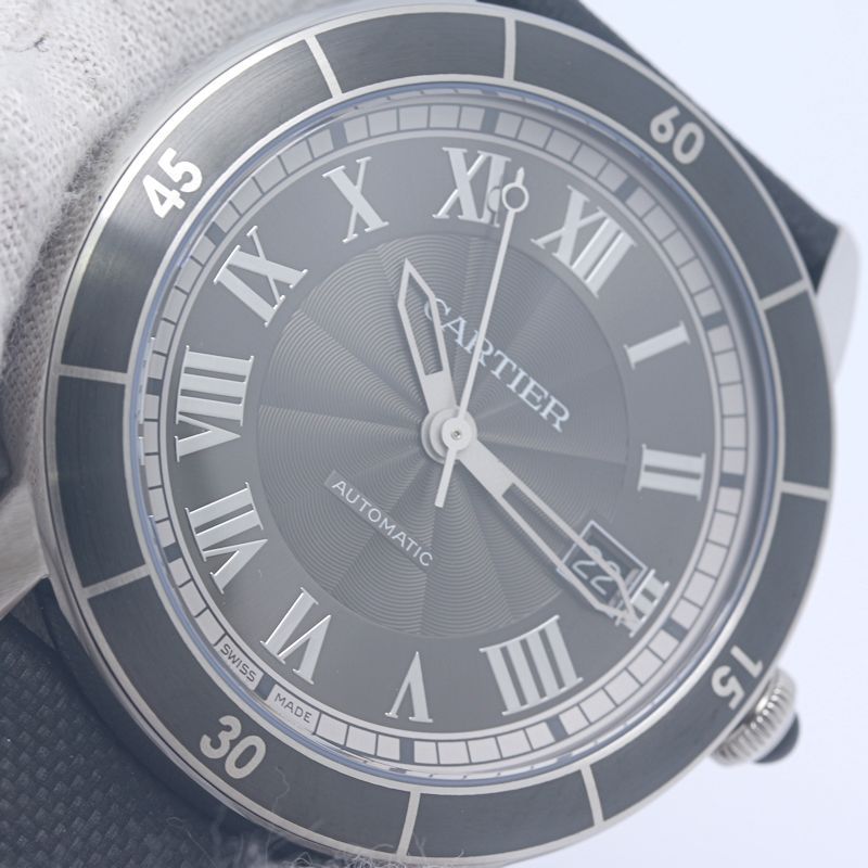 CARTIER カルティエ ロンド クロワジエール ドゥ カルティエ デイト