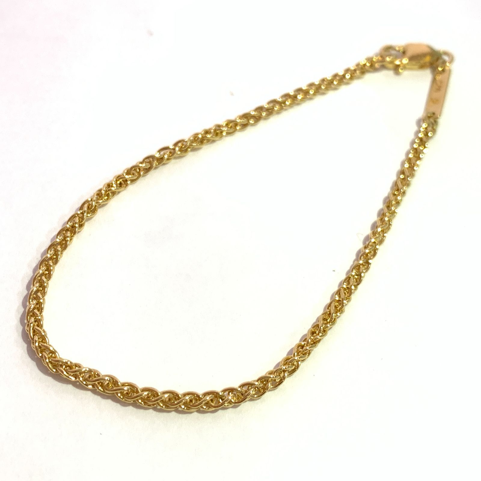 f001 J 極美品 TOM WOOD トムウッド Spike Bracelet Gold 925 14K