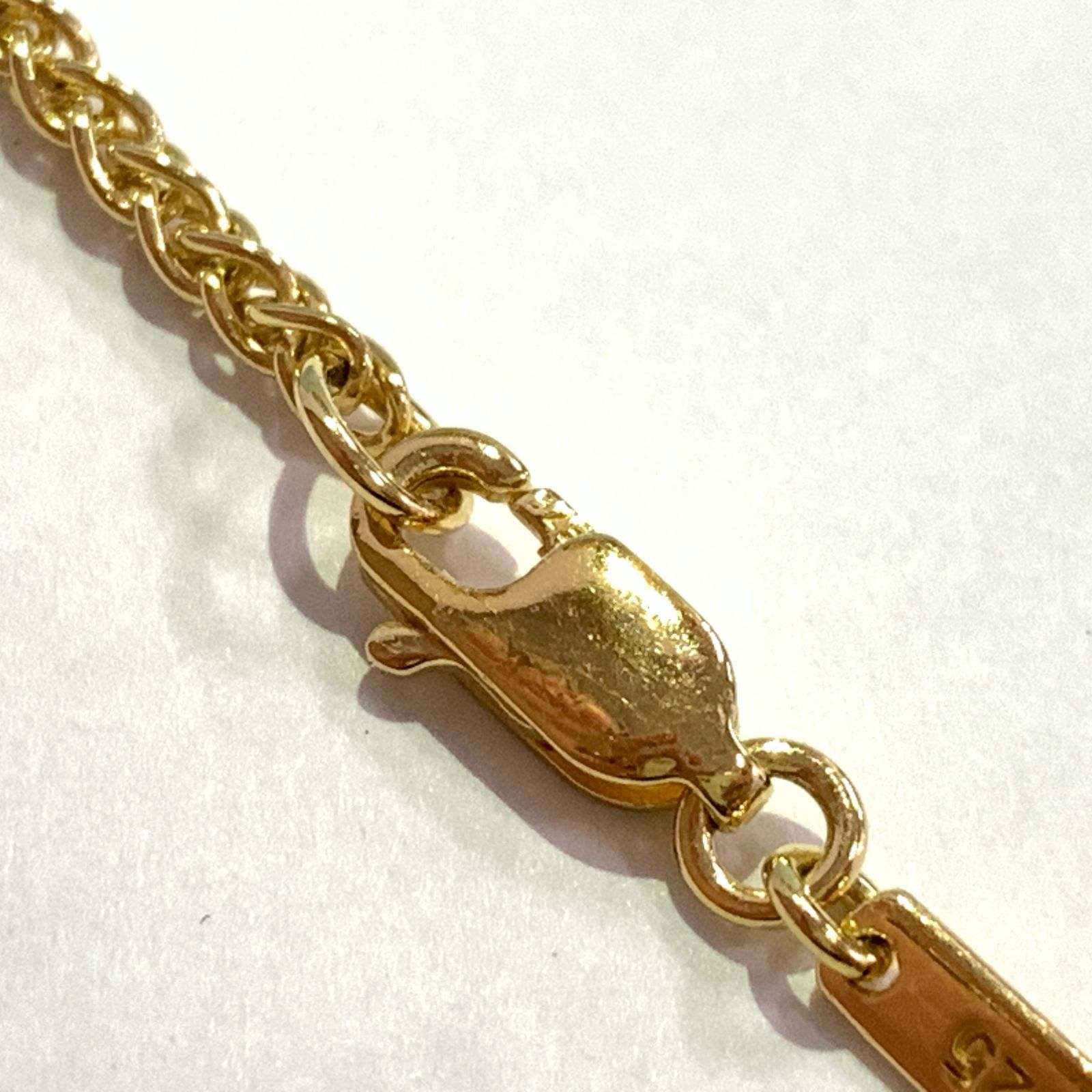 f001 J 極美品 TOM WOOD トムウッド Spike Bracelet Gold 925 14K