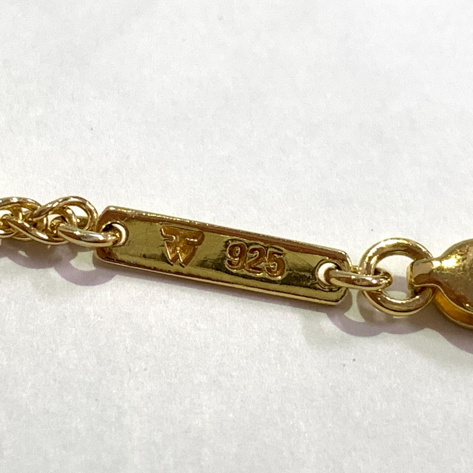 f001 J 極美品 TOM WOOD トムウッド Spike Bracelet Gold 925 14K