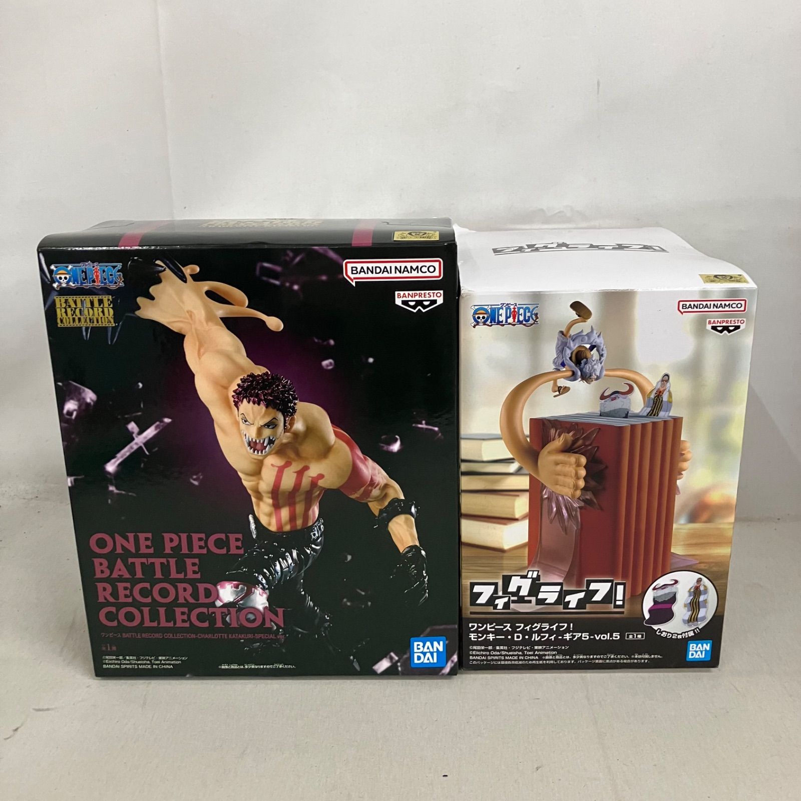 未開封 ワンピース フィグライフ！ ルフィ ギア5 バトルレコード 