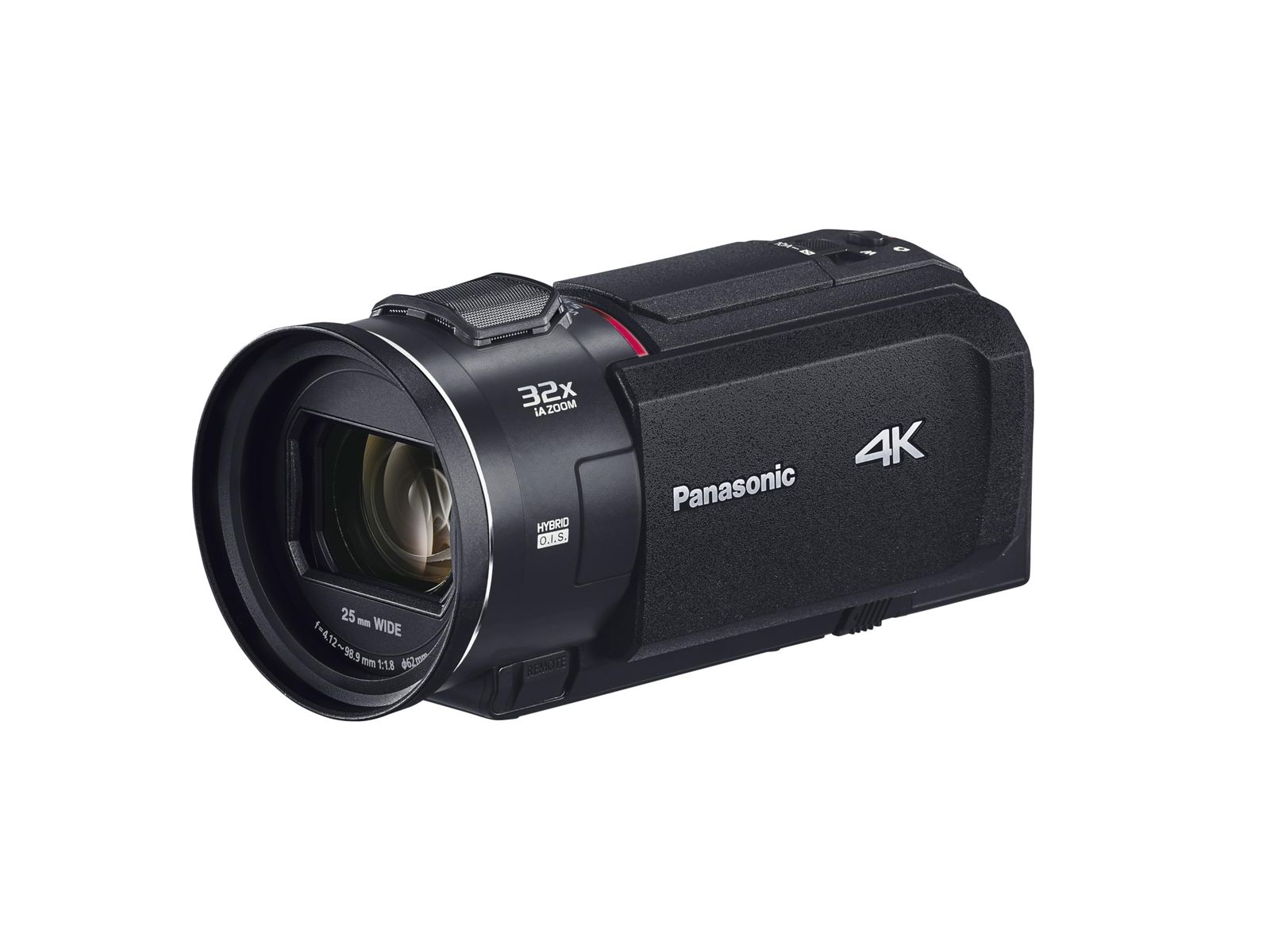 パナソニック (Panasonic) 4K デジタル ビデオカメラ HC-VX3-K 5軸ハイブリッド手振れ補正 光学24倍ズーム レザーブラック [ブラック] [4Kタイプ] [単品]