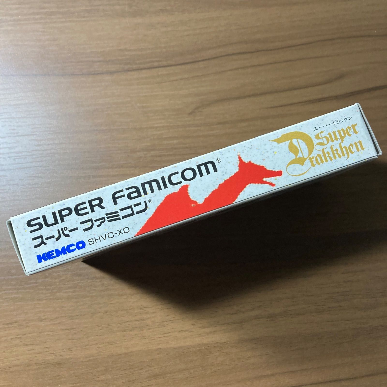 スーパードラッケン スーパーファミコン ソフト 箱付き 説明書付き 3