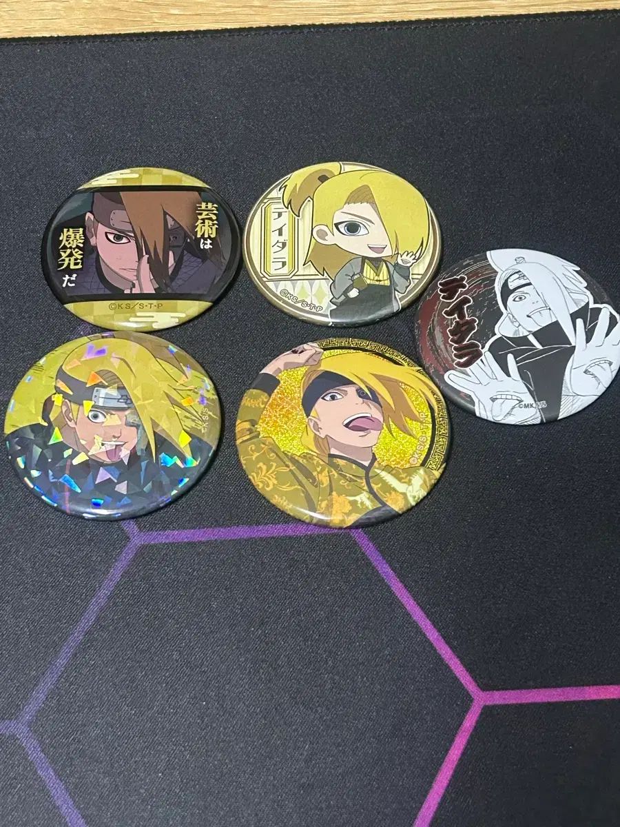 NARUTO デイダラ 缶バッジ まとめ売り 16点 NARUTO デイダラ 缶バッジ