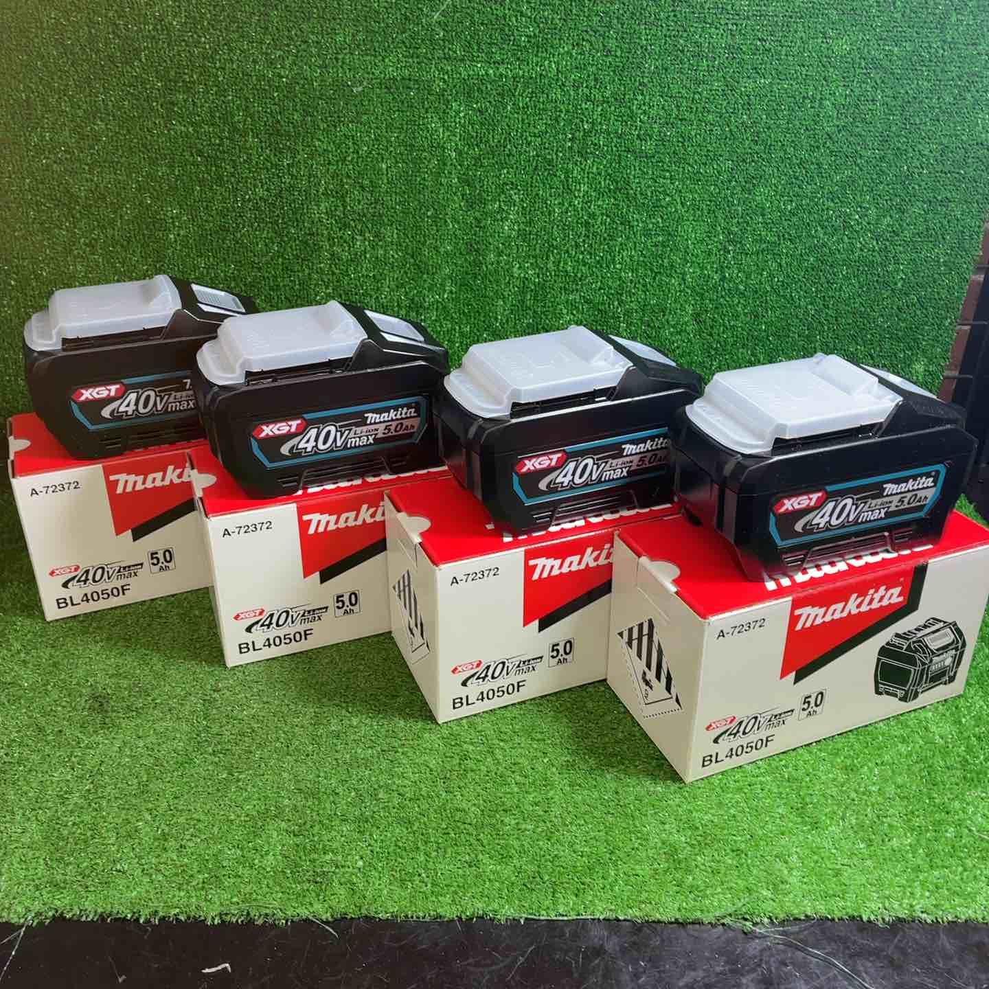 【未使用品】マキタ(makita) リチウムイオンバッテリー 40Vmax/5.0Ah BL4050F 4個セット【藤沢店】