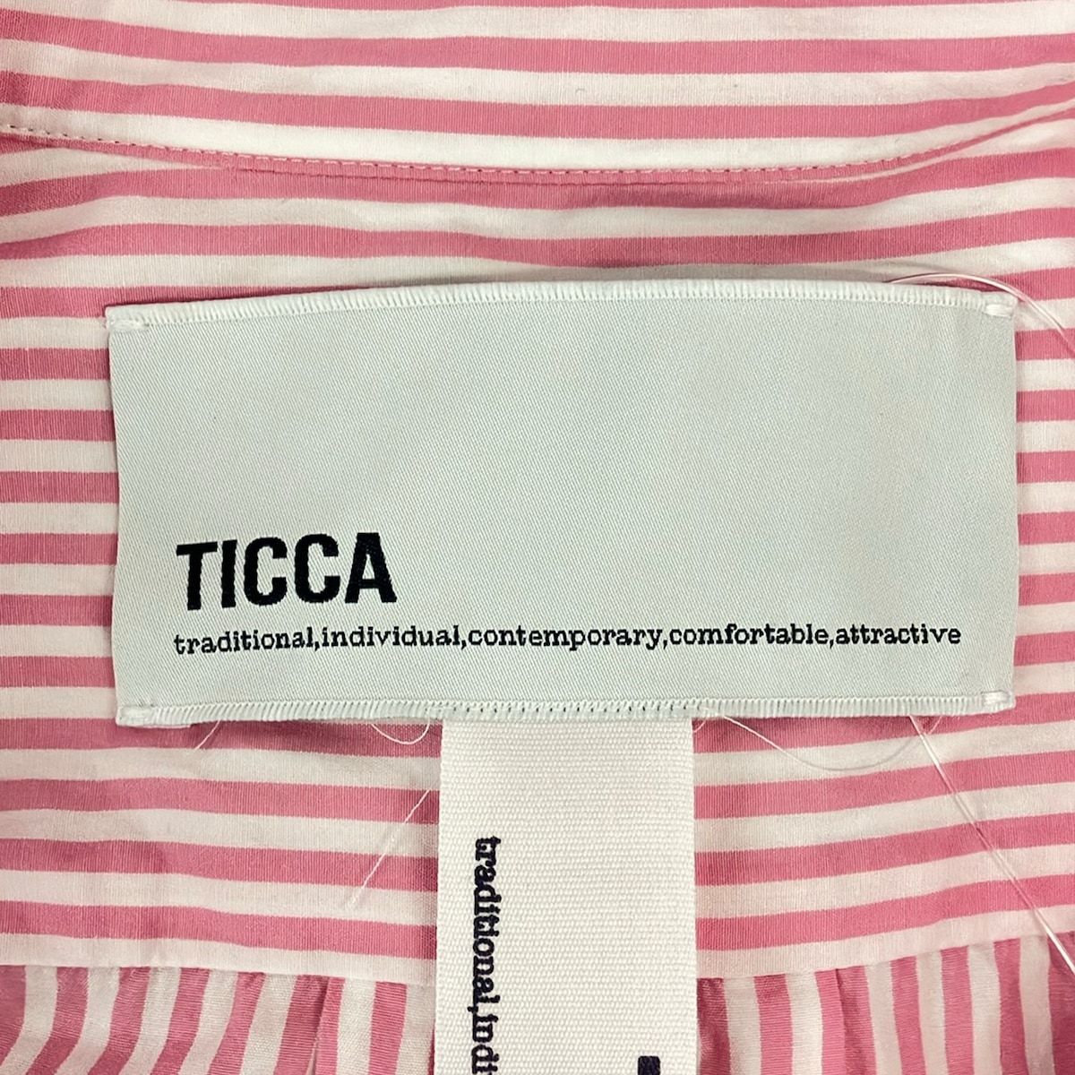 TICCA(ティッカ) 長袖シャツブラウス サイズF レディース美品 