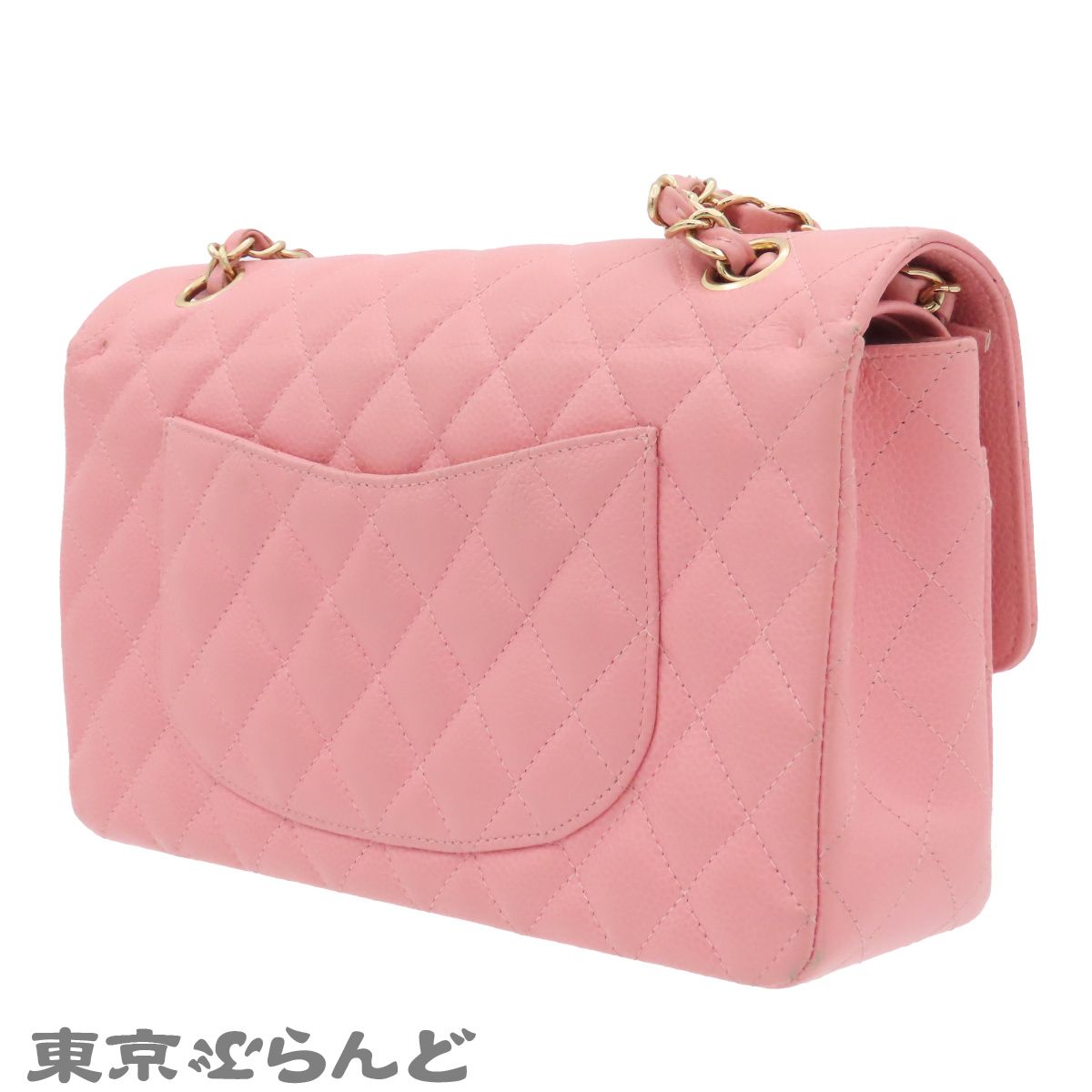 シャネル CHANEL ショルダーバッグ A01112 ピンク ゴールド金具