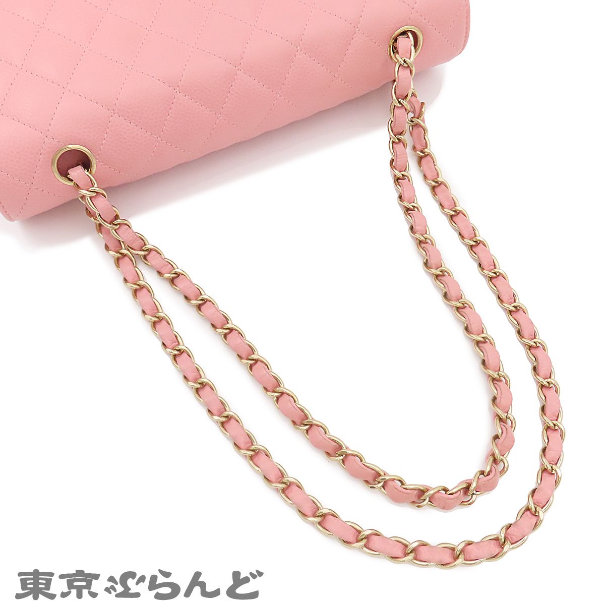 シャネル CHANEL ショルダーバッグ A01112 ピンク ゴールド金具