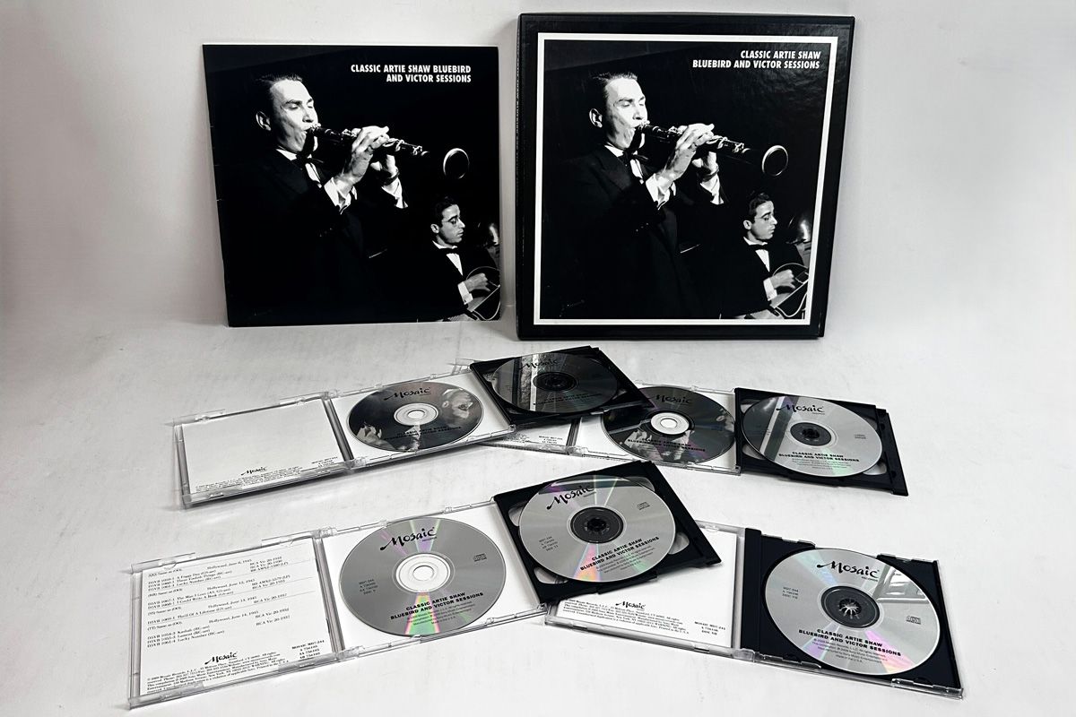 7discs CD Artie Shaw Classic Artie Shaw Bluebird And Victor Sessions MD7244 MOSAIC /00920
