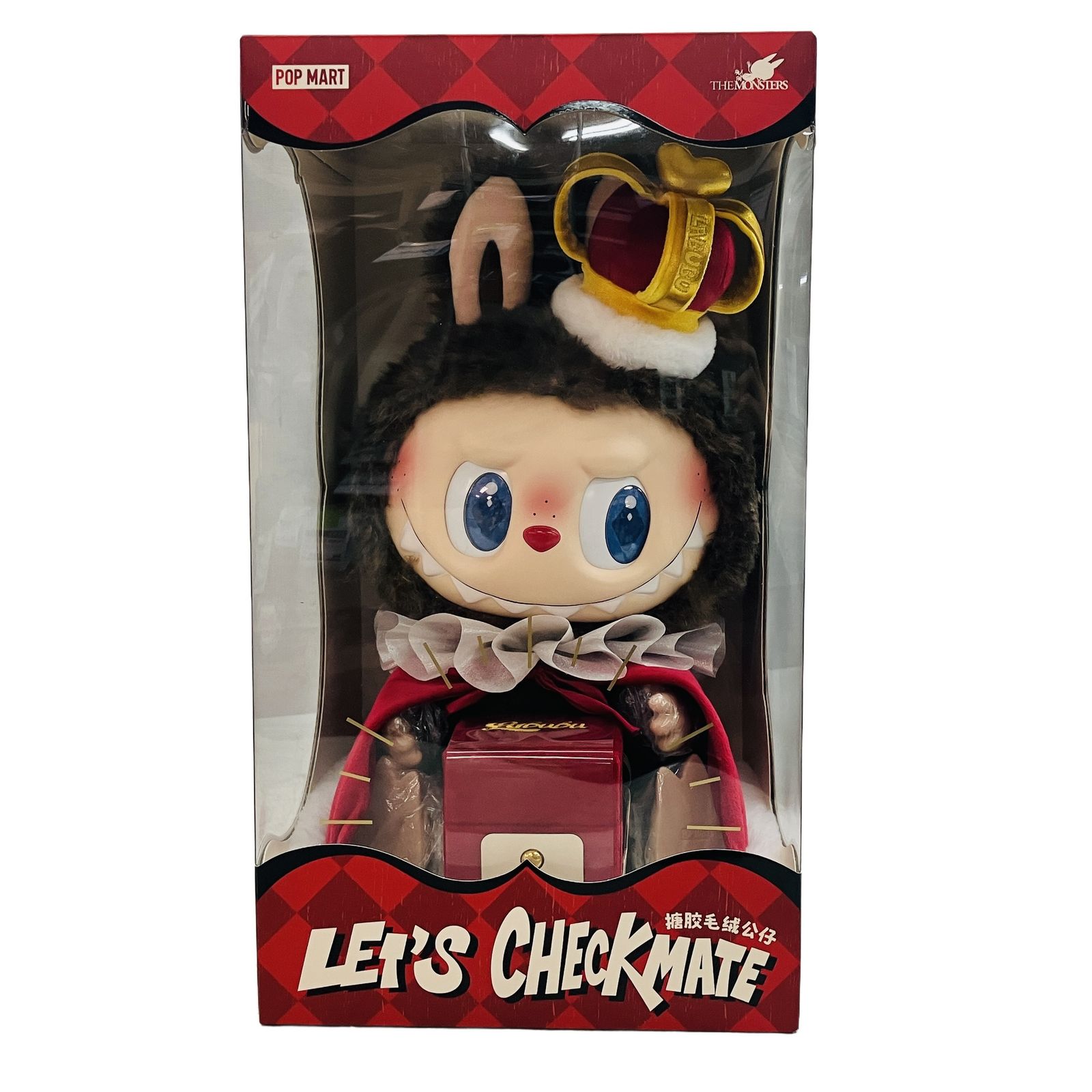 POPMART Labubu THE MONSTERS Let's Checkmate シリーズ ぬいぐるみ