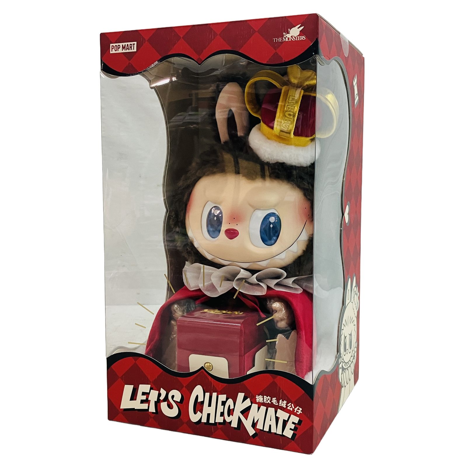 POPMART Labubu THE MONSTERS Let's Checkmate シリーズ ぬいぐるみ