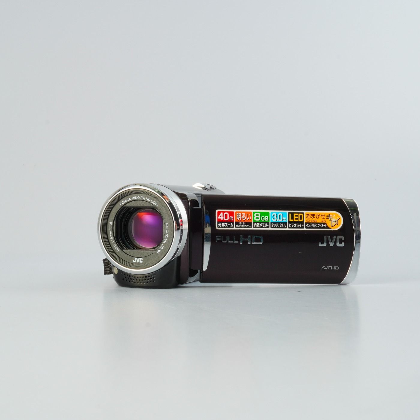 JVC Everio GZ E225 T Brown デジタルムービーカメラ