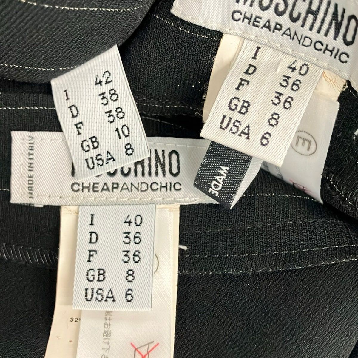 MOSCHINO CHEAP&CHIC(モスキーノ チープ&シック) レディースパンツ 