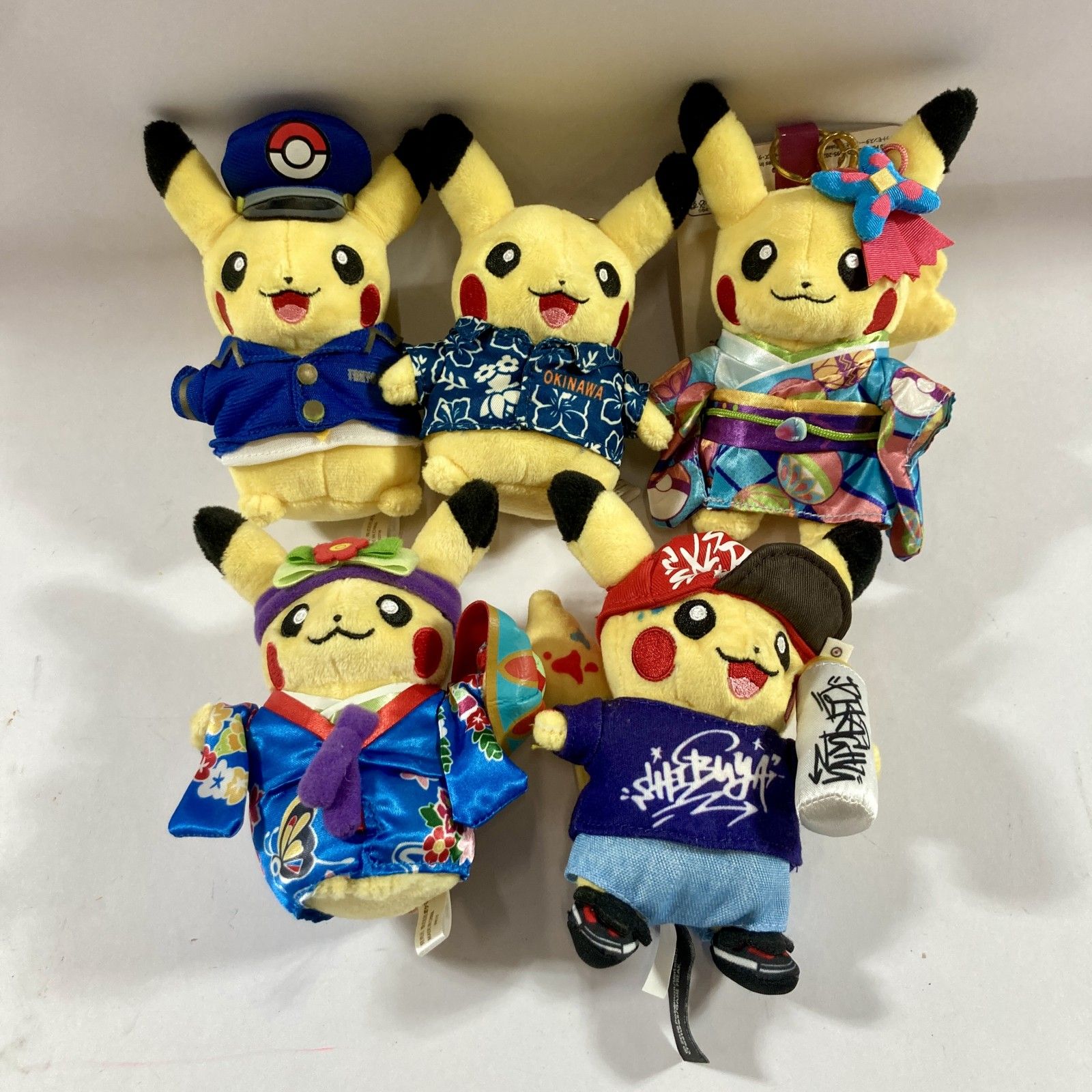 ポケモン ぬいぐるみ ポケモンセンター 地域限定 限定 レア ☆ 希少 ポケモンセンター 地域限定 ぬいぐるみ マスコット 5点 まとめ