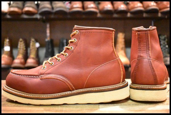 6.5D 美品 羽タグ 97年】レッドウィング 8135 アイリッシュセッター 赤 6.5D 美品 羽タグ 97年】レッドウィング 8135 アイリッシュセッター 赤