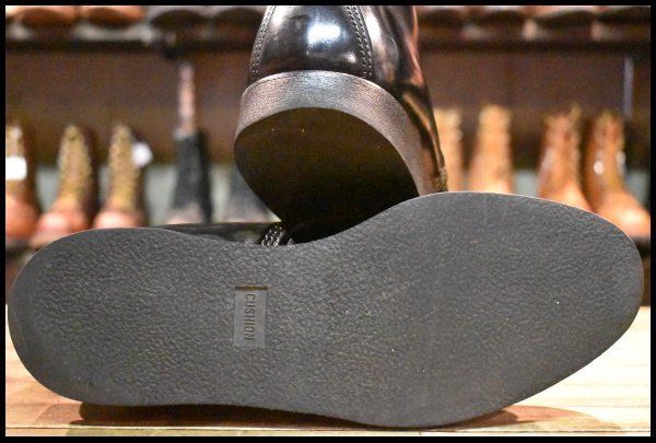 9D 良品 15年】レッドウィング 9197 ポストマン 黒 ブラック 