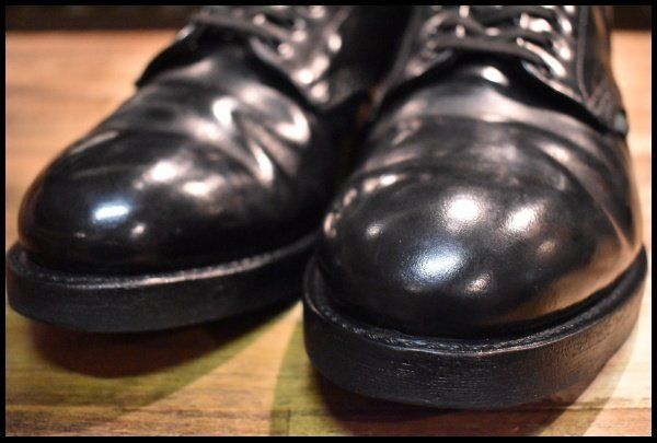 9D 良品 15年】レッドウィング 9197 ポストマン 黒 ブラック 