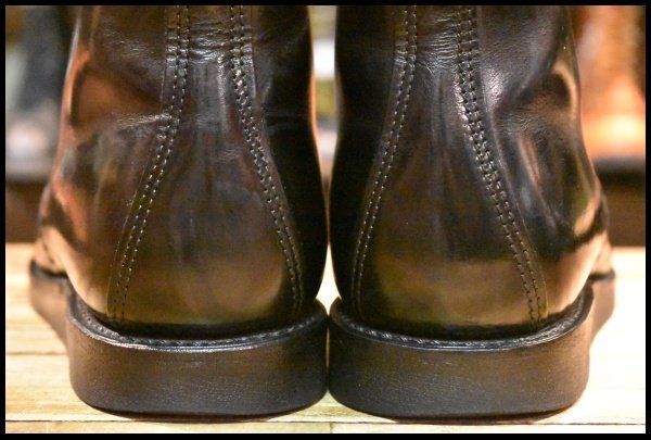9D 良品 15年】レッドウィング 9197 ポストマン 黒 ブラック 