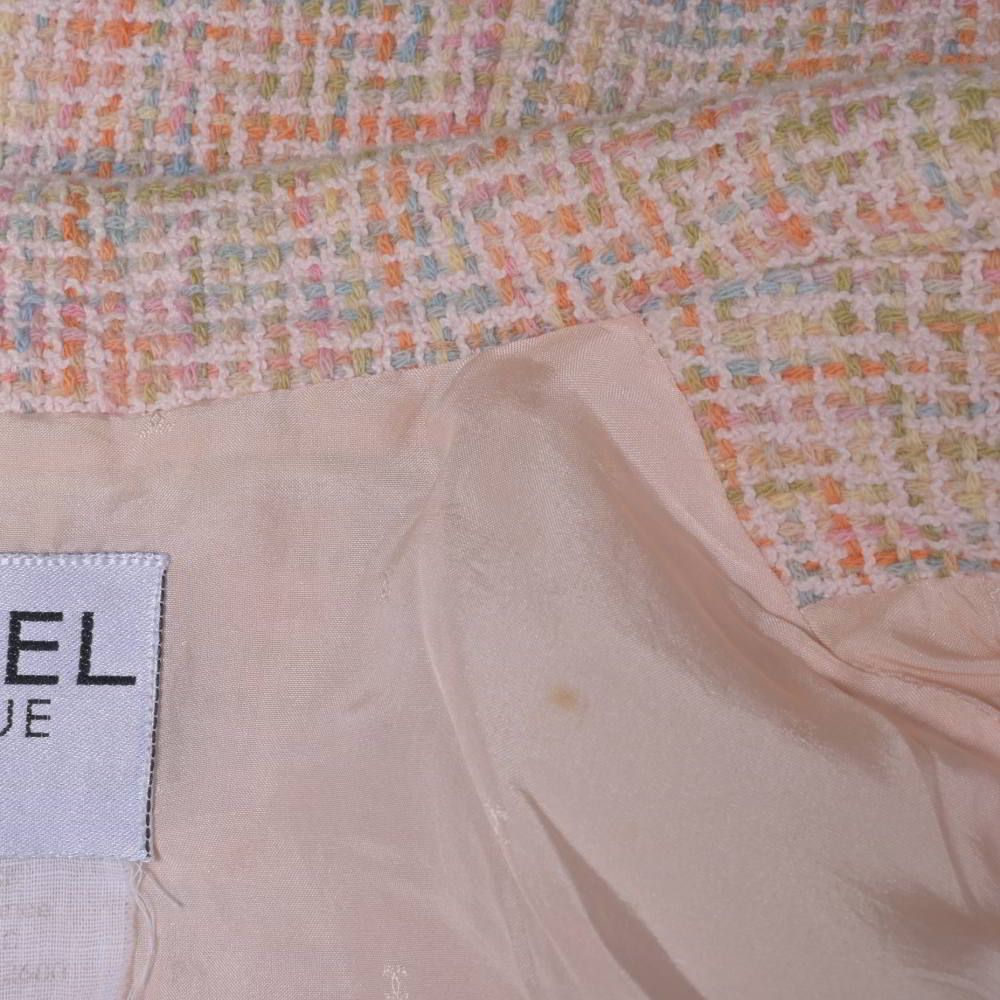 CHANEL 94C ヴィンテージ ツイード ジャケット スカート セットアップ