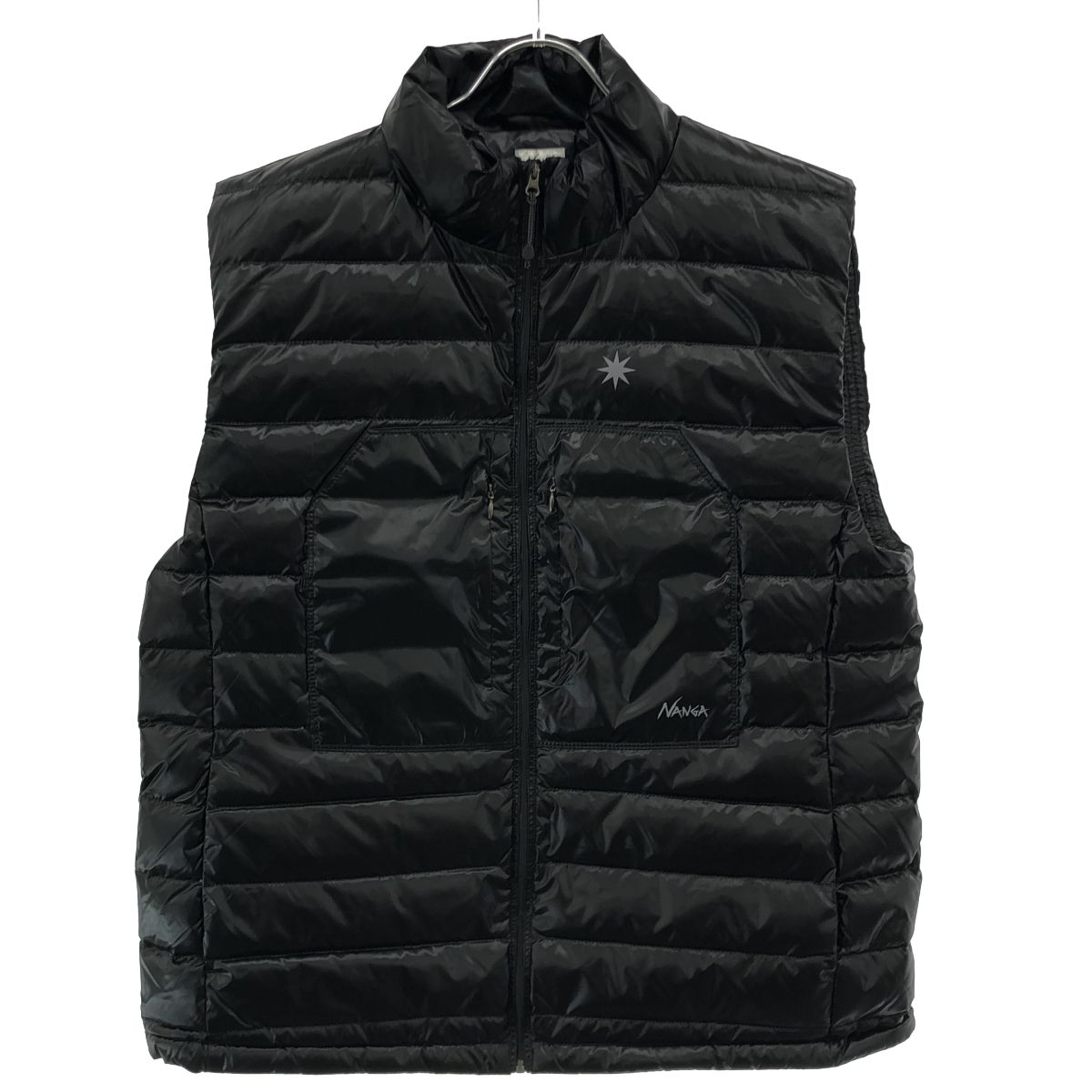 NANGA×GDC ナンガ ジーディーシー ULTILIGHT DOWN VEST PACKABLE ダウンベスト ブラック XL