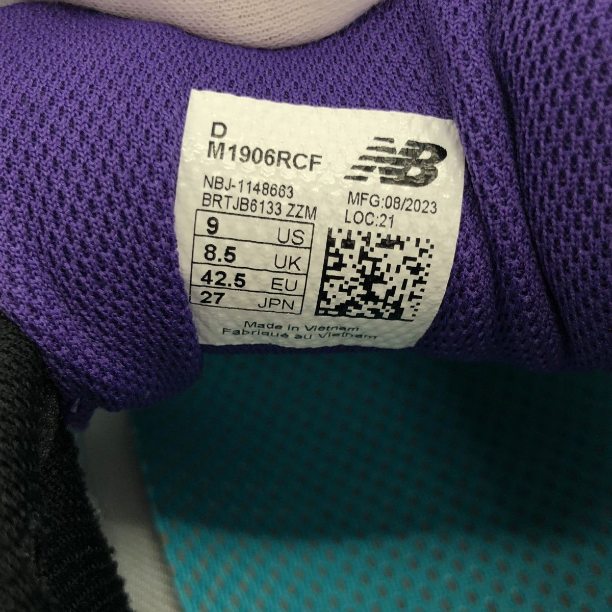 NEW BALANCE ニューバランス スニーカー M1906RCF ミックス 27cm