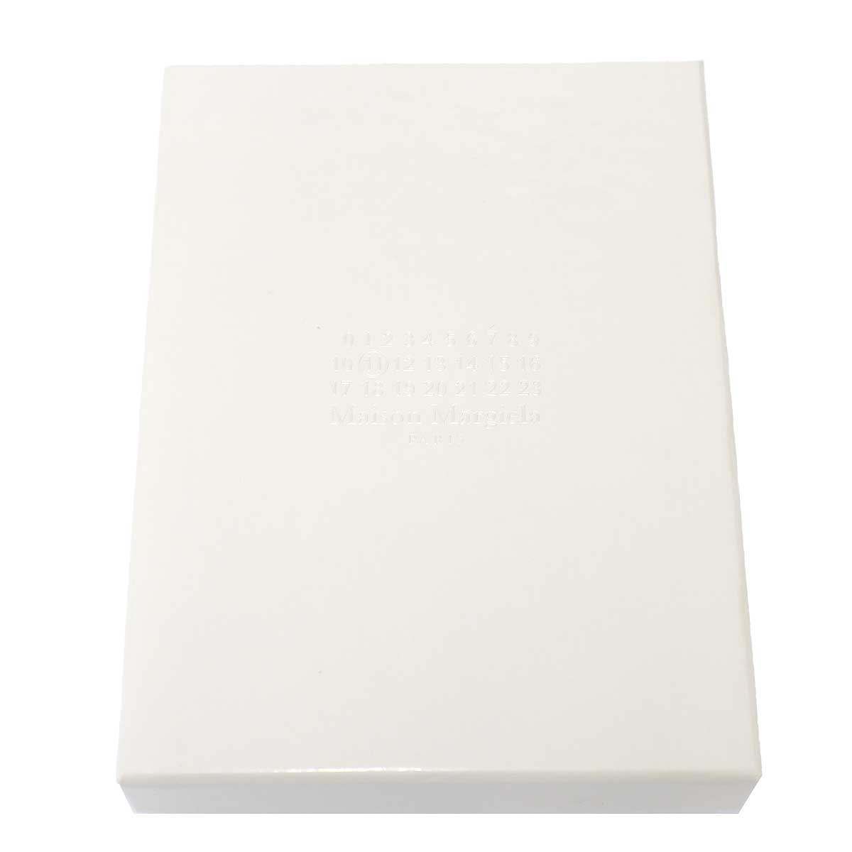 Maison Margiela 11 メゾン マルジェラ 21AW レザーコンパクトウォレット S56UI0150 ブラック Maison Margiela 11 メゾン マルジェラ 21AW レザーコンパクトウォレット S56UI0150 ブラック
