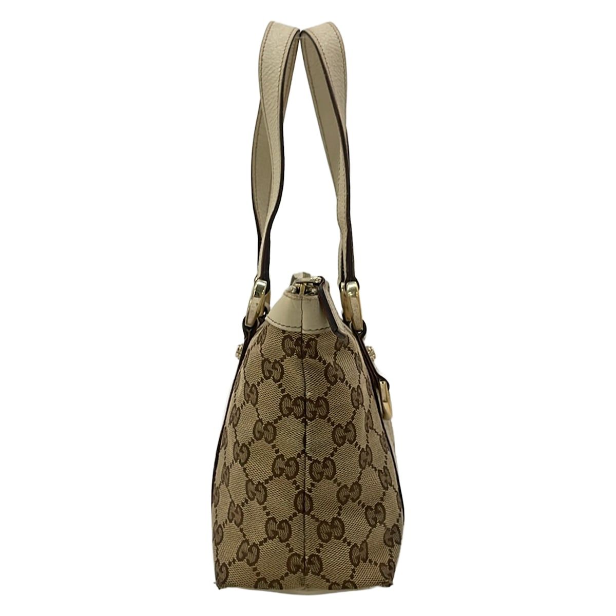GUCCI(グッチ) ハンドバッグ アビー,GG柄 141471 ダークブラウン 