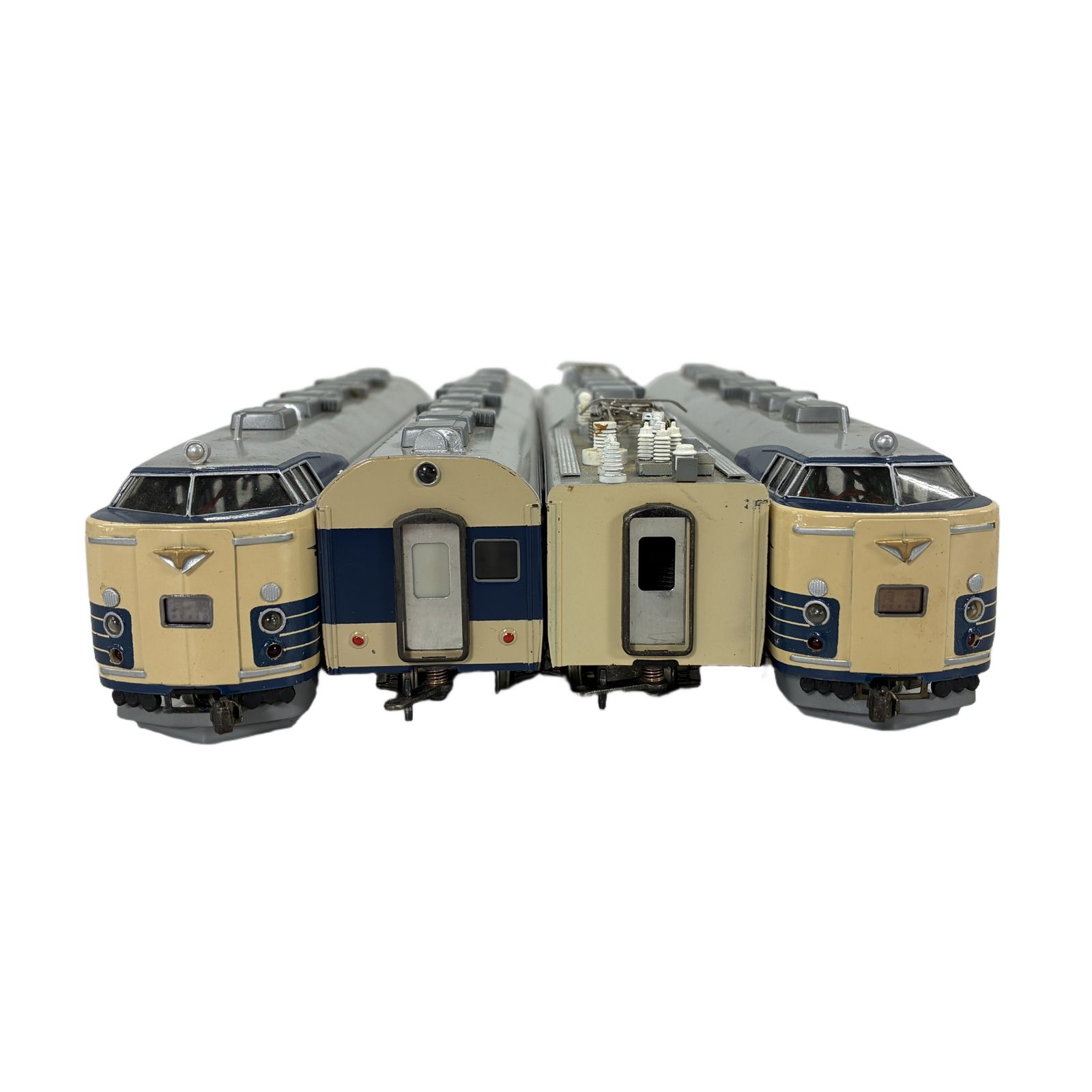 HOゲージ 581系 KATSUMI 4両セット 寝台特急電車 クハネ581形 鉄道模型