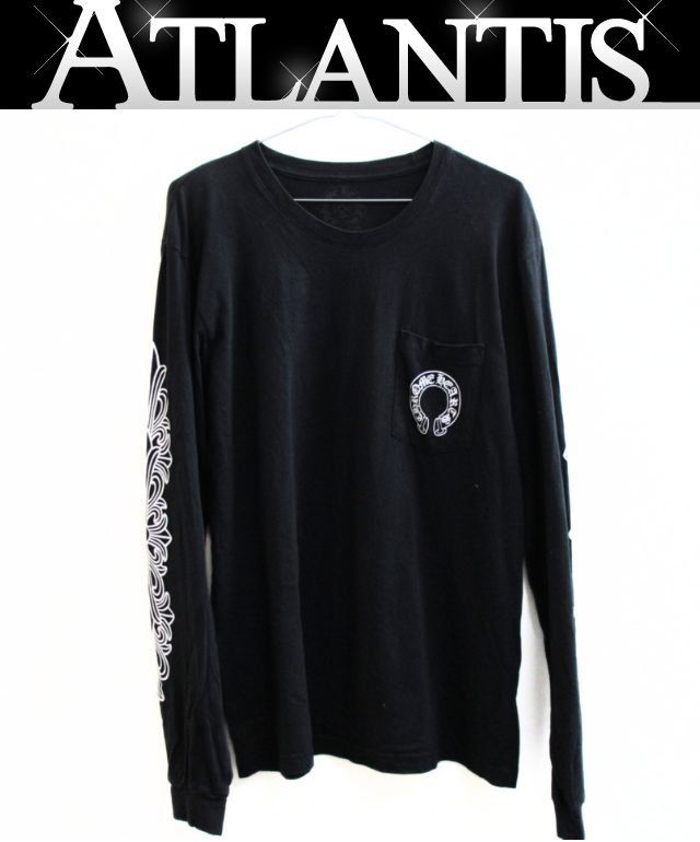 CHROME HEARTS 新宿店 クロムハーツ ホースシュー 袖フローラル ロンT CHROME HEARTS 新宿店 クロムハーツ ホースシュー 袖フローラル ロンT
