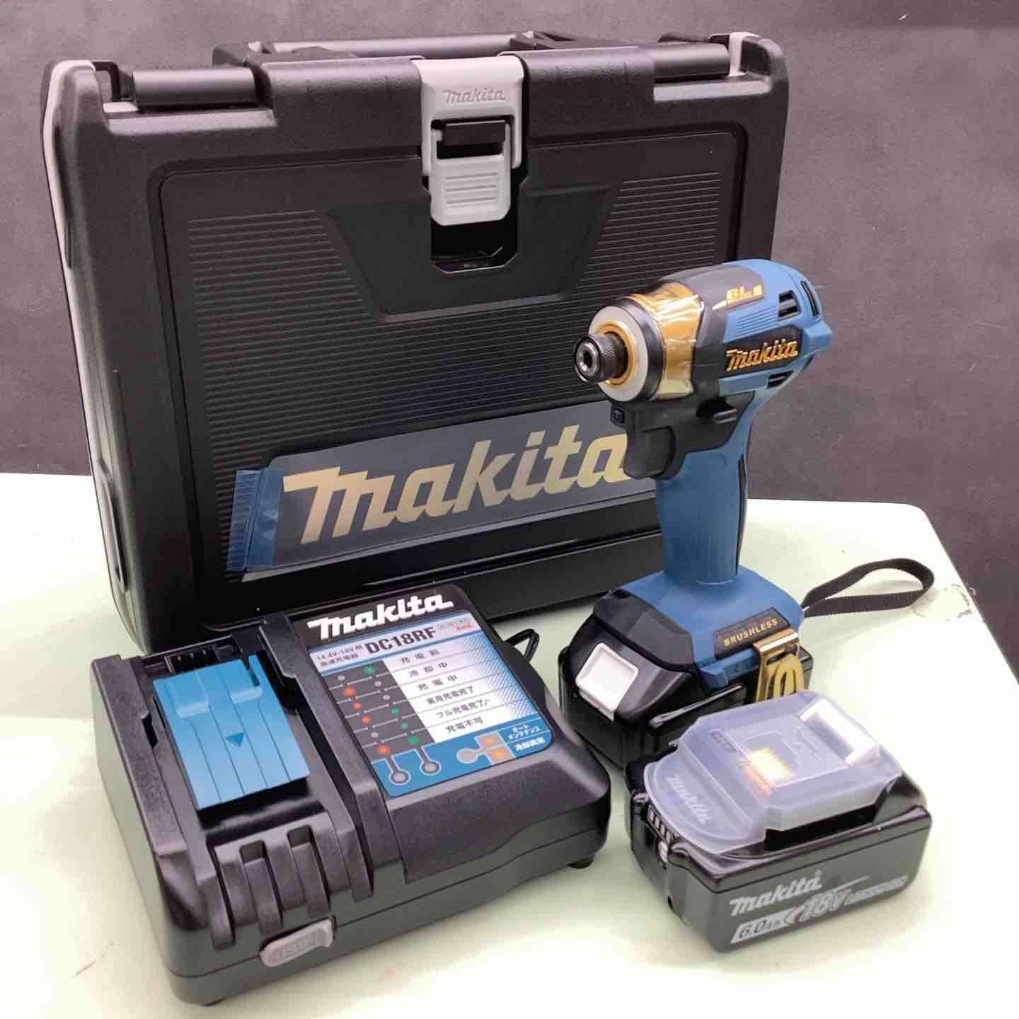 【未使用品】★マキタ(makita) コードレスインパクトドライバー TD173DGXPB LXT20周年記念限定カラー プレミアムブルー【川口店】